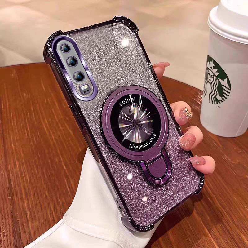 เคส Huawei Y9S Y7A Y9 Prime 2019 เคสโทรศัพท์สําหรับใหม่ Soft Anti fall เกราะป้องกันวงเล็บ UD
