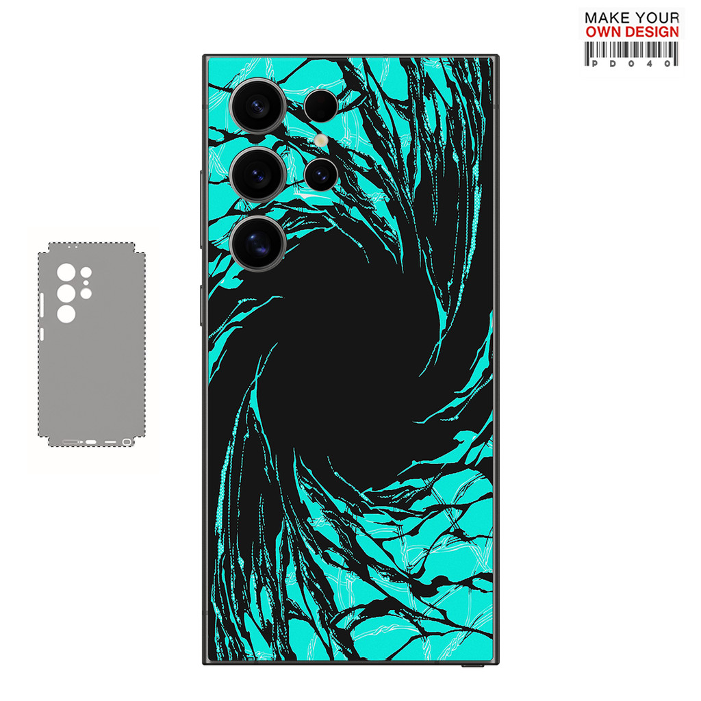 SAMSUNG Garskin/Anti-Fungus-PD005 สีสันรูปลอกสําหรับSamsung Galaxy S24 S23 S25 Ultra Plus S24Ultraปก