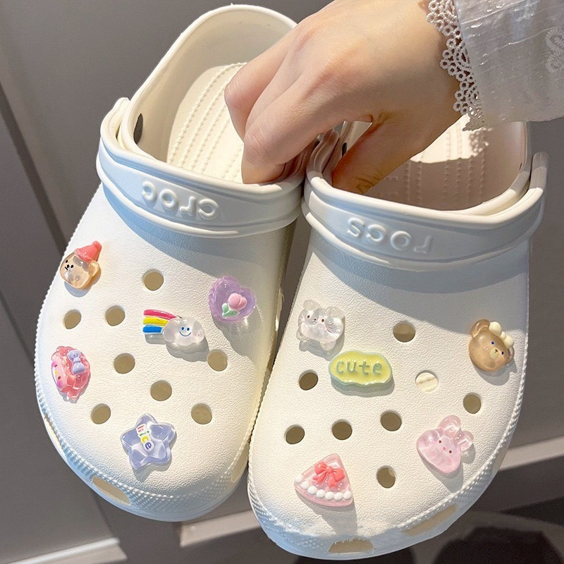 พร้อมส่งในไทย ที่ติดรองเท้า 3D รองเท้า Charm Jibz รูปที่ 7