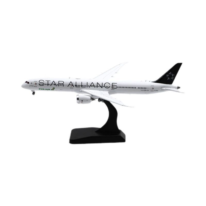 JCWINGS 1: 400 เครื่องบินโลหะผสมรุ่น EVA Air B787-10 B-17812