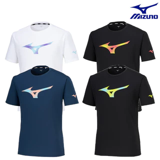 เสื้อกีฬา Mizuno แขนสั้น สำหรับวิ่งและแบดมินตัน ทั้งผู้ชายและผู้หญิง
