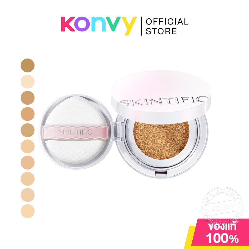 SKINTIFIC Perfect Radiant Glow Cushion 11g สคินทิฟฟิค คุชชั่นสูตรโกลว์.