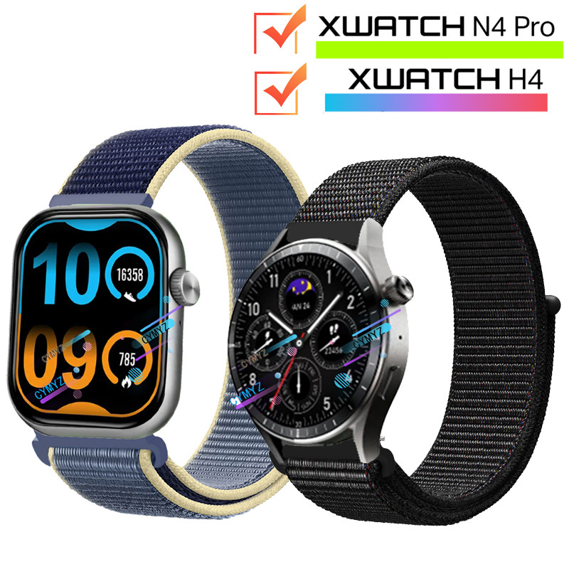 สาย Infinix XWatch N4 Pro สายไนลอน สาย Infinix XWatch H4 สายรัดข้อมือกีฬา