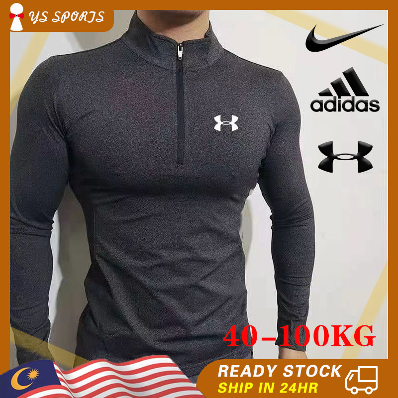 Men's Gym Compression Long Sleeve Basketball Sportswear