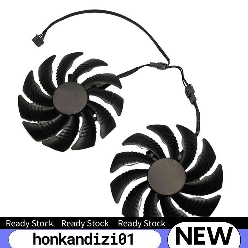 พัดลมการ์ดกราฟิก GPU Cooler สําหรับ REDEON AORUS RX580/570 GV-RX570 AORUS GV-RX570 AORUS GV-RX580AOR