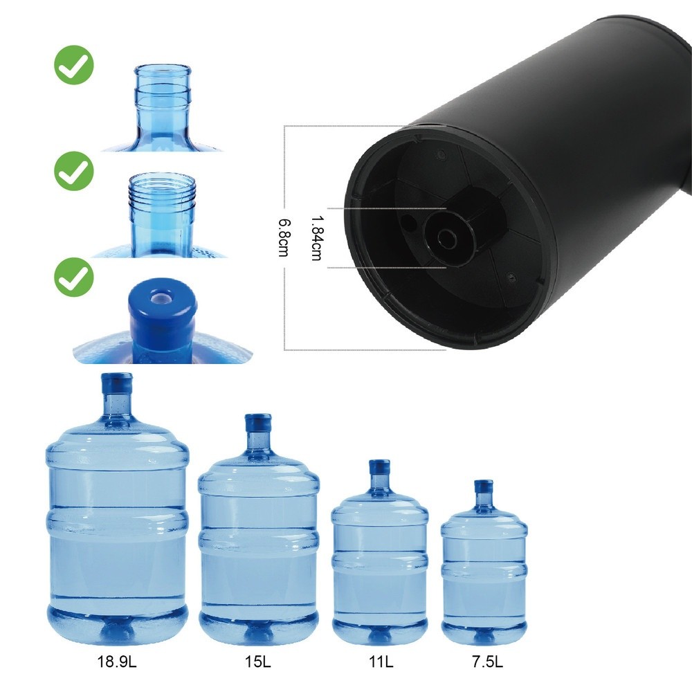 GlobalHouse AILO เครื่องกดน้ำดื่มอัตโนมัติ FRESH สีดำ สินค้าของแท้คุณภาพดี - รูปที่ 2