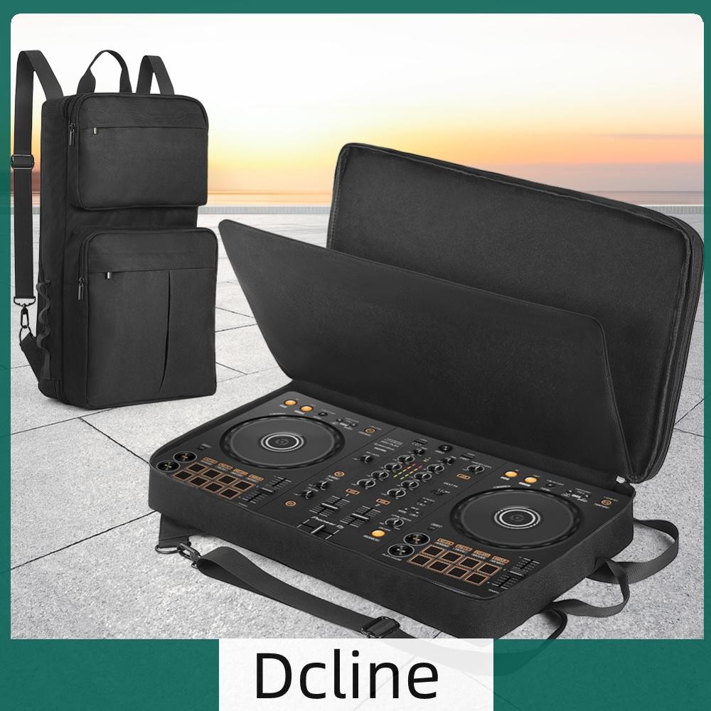 DJ Backpack for Pioneer DDJ-400 DDJ-FLX4/Roland DJ-202 DJ Mixer Case DJ Controller Case Portable Sto