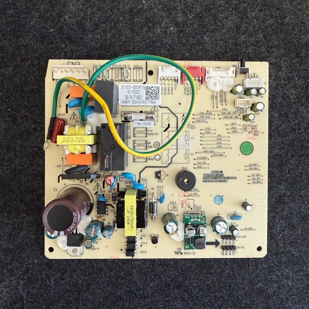 31101-001975 แผงวงจรแอร์ TCL แผงบอร์ดแอร์ทีซีแอล บอร์ดคอยล์เย็น รุ่น TAC-MFS25I อะไหล่แอร์ ของแท้ศูน
