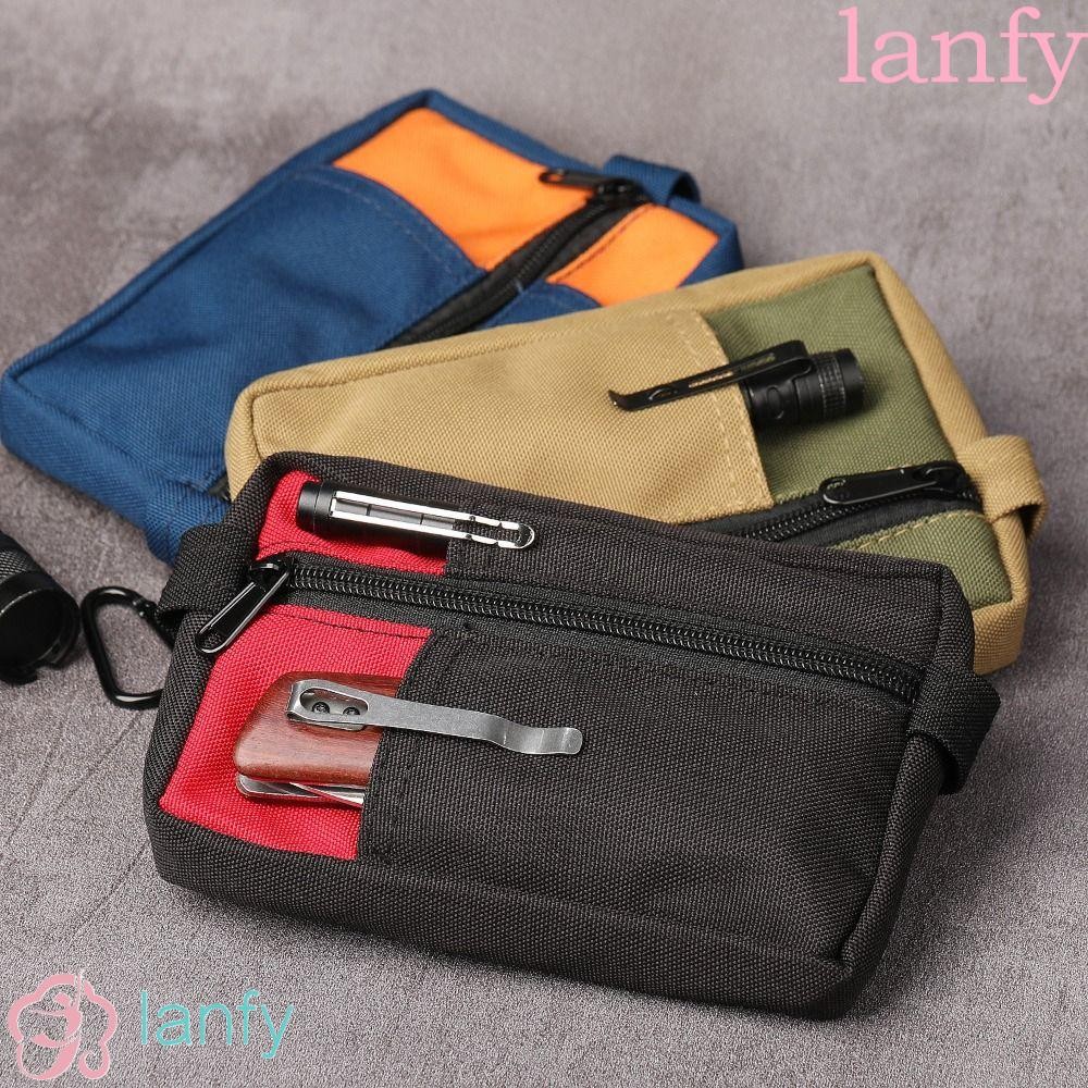 LANFY Mini EDC Pouch, Sundries Bag Wallet Coin Purse, Portable Credit Card Wallet Multifunctional St