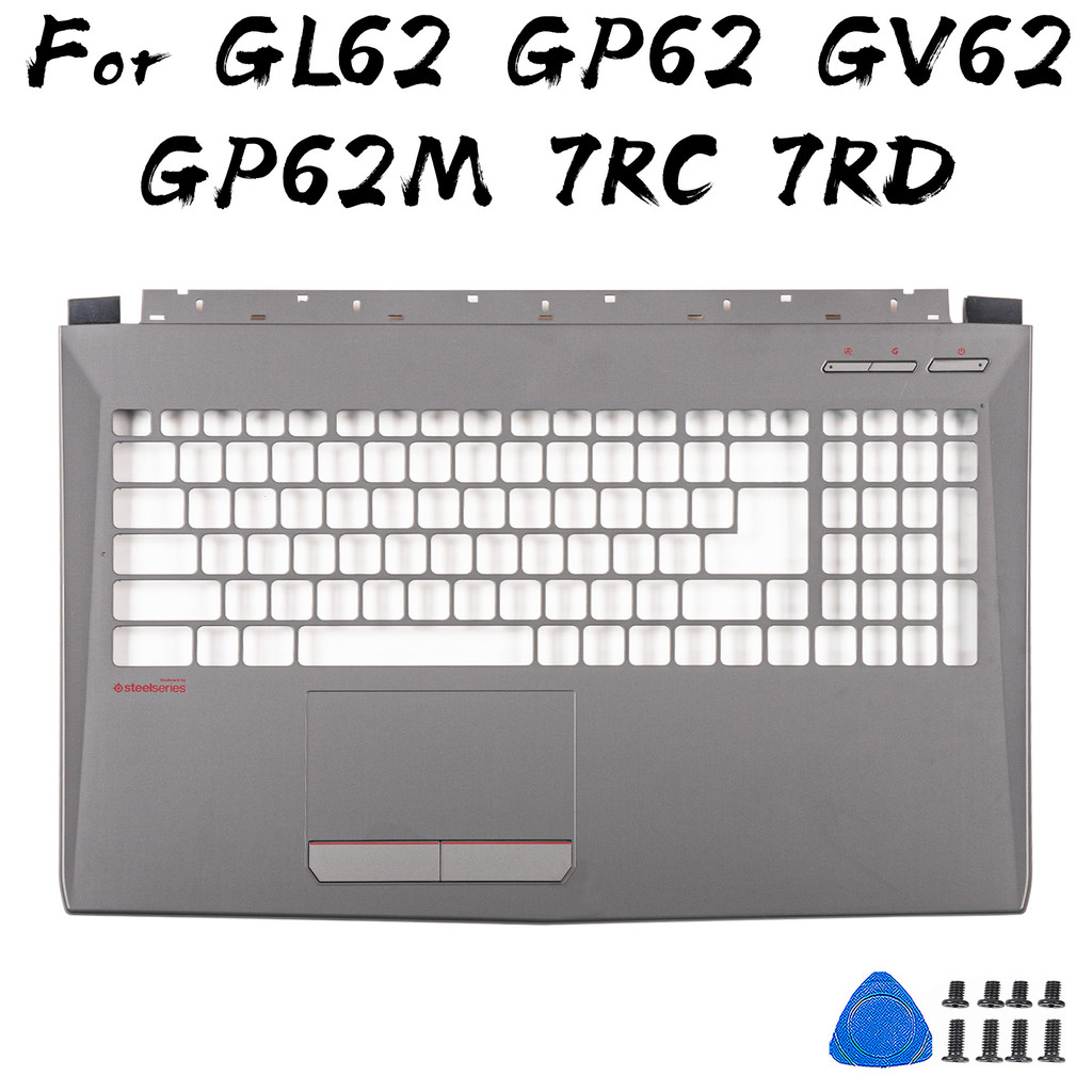 อะไหล่สําหรับ GP62 6QG GV62 GL62 6QF GP62MVR MS-16J9 GP62MVR GL62M Palmrest ฝาครอบด้านบน 15.6 นิ้วสี