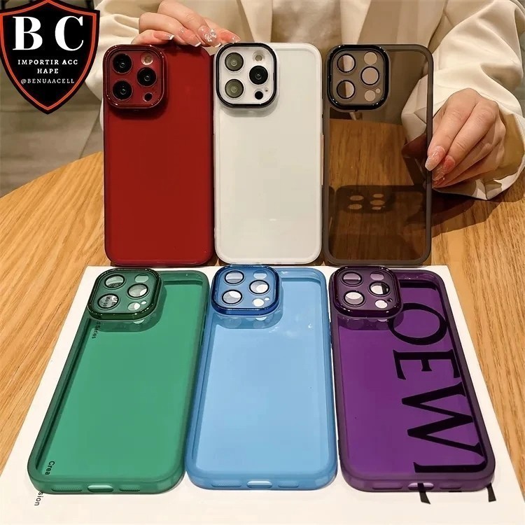 SHINING CLEAR CASE สําหรับ VIVO Y21D Y400 Y75 Y83 Y81 Y95 Y93 Y91 Y91C Y1S T1 5G - BC88