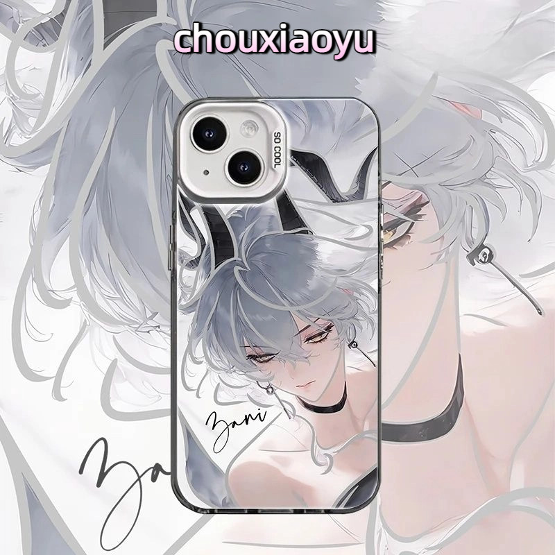 เหมาะสําหรับ Redmi note 14 13 12 5G Xiaomi Poco X6 Pro X5 F6 F5 F4 F3 เคสโทรศัพท์อะนิเมะ Wuthering Waves Zani Frosted สีสันเงิน