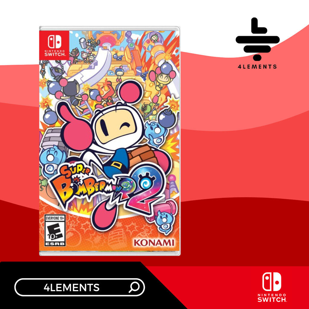 (พร้อมส่ง) SWITCH SUPER BOMBERMAN R2 (ENG) (มือ1)