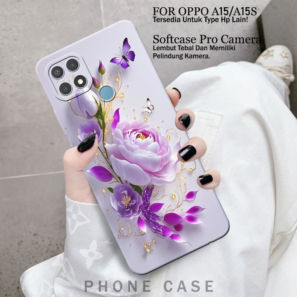 เคส HP Oppo A15 / A15s - เคสโทรศัพท์ Oppo A15 / A15s - (ผีเสื้อ) - เคสโทรศัพท์ - เคสโทรศัพท์ - เคสโท