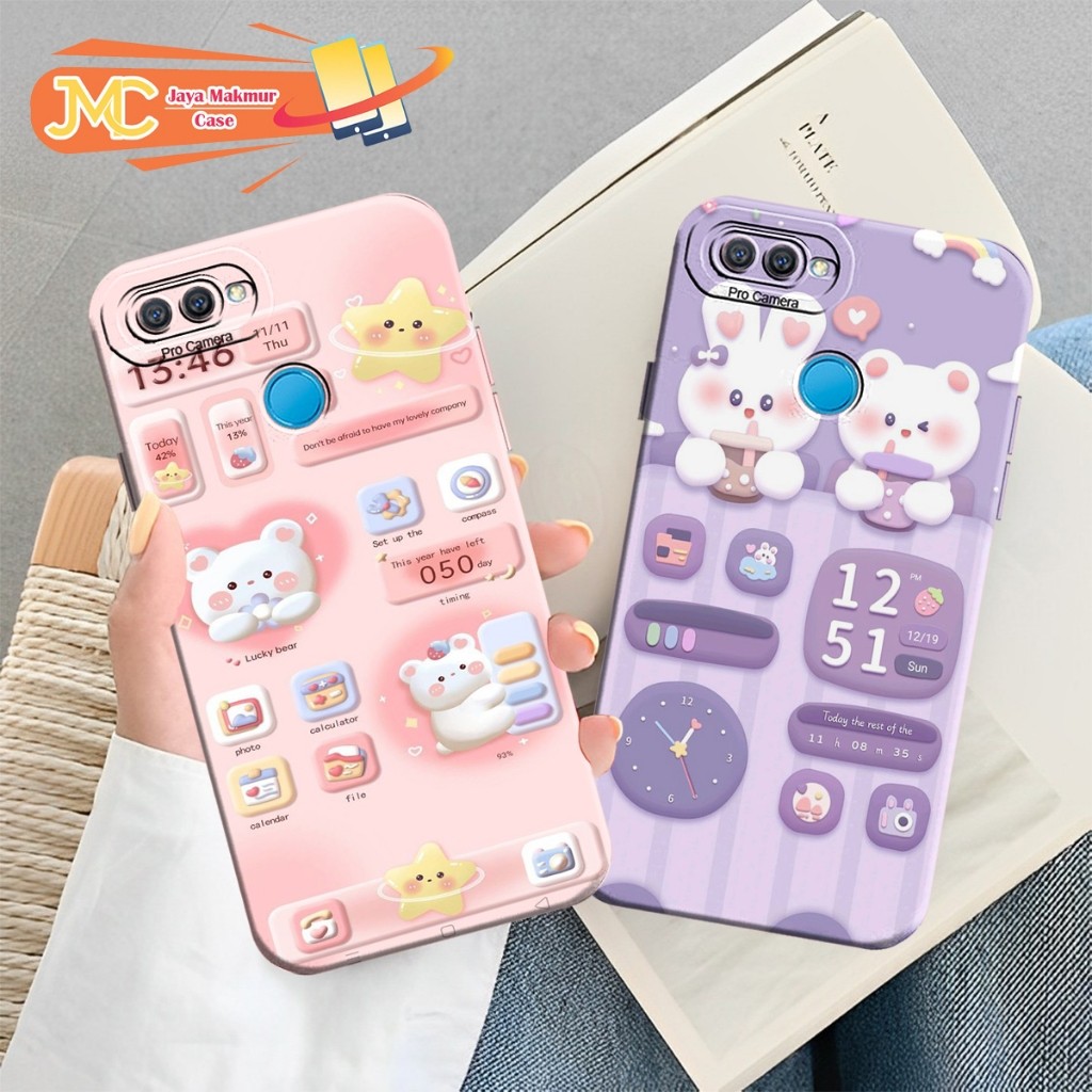 HP [Ops05] Oppo A5s A7 A12 A11K F9 REALME 2 PRO A3S A1K REALME C2 Cute Cartoon Motif - เคสอินเทรนด์ 