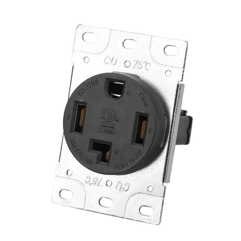 NERV 319R 30Amp NEMA 14 30R Power Outlet อุตสาหกรรมทนต่อการกัดกร่อนสําหรับงานหนัก