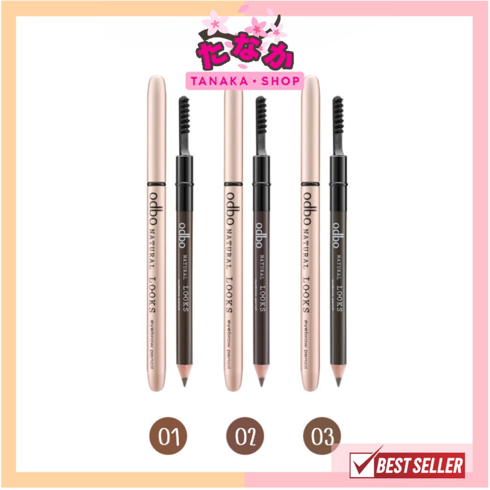 🔥แท้/ดีลสุดคุ้ม/ไลฟ์ทุกวัน🔥(1แท่ง) OD796 odbo โอดีบีโอ เนเชอรัล ลุคส์ อายบราว เพ็นซิล (M)