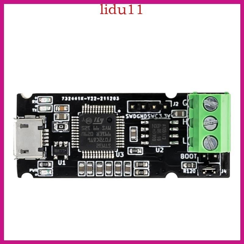LID USB to CAN โมดูล CAN Bus Analyser STM32F072C8T6 โปรเซสเซอร์แยกสําหรับการพัฒนาและวินิจฉัยยานยนต์