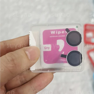 สําหรับOppo A6 Pro Reno 16 16F 15 Pro Max 15F 14 13 12 14F A5 A5X A5iเลนส์กล้องHD Reno15Pro Reno14Pro Reno13F Reno15F OppoA6Pro Clearกระจกนิรภัยโลหะแหวนป้องกันหน้าจอ