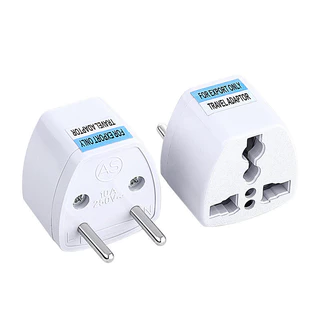 อะแดปเตอร์แปลงการเดินทาง ปลั๊กแปลง Universal Adapter แปลงสามขาเป็นสองขา