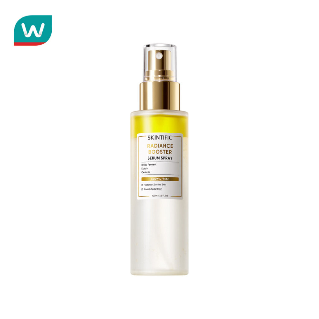 Skintific สคินทิฟฟิค เรเดียนซ์ บูสเตอร์ เซรั่ม สเปรย์ 100 มล.