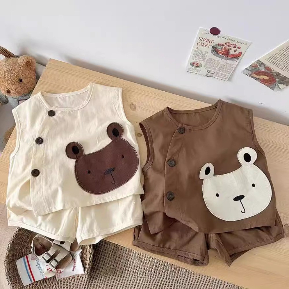 ทารกแรกเกิดเด็กวัยหัดเดินเด็กทารก 2 ชิ้นเสื้อผ้าชุด