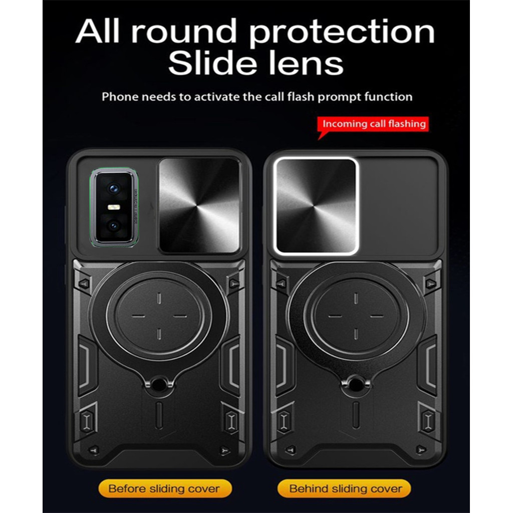 ปลอกสําหรับ Infinix GT 30 Pro 2025 5G 4G กรณีกันกระแทกแม่เหล็กผู้ถือแหวนรถยนต์สําหรับ GT30Pro ขาตั้งกรณี - รูปที่ 5