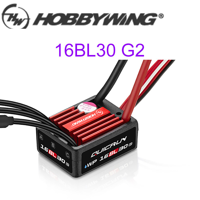 2025 ใหม่ Hobbywing QuicRun WP 16BL30 G2 30A ESC Brushless Sensorless สําหรับ 1/16 1/18 RC รถ