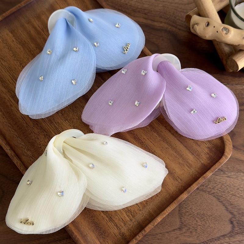 🦋ส่งเร็ว🦋กิ๊บโบว์ใหญ่ กิ๊บติดผม y2k สไตล์เกาหลี hair น่ารัก สำหรับผู้หญิง Fashion ขายส่ง - รูปที่ 2