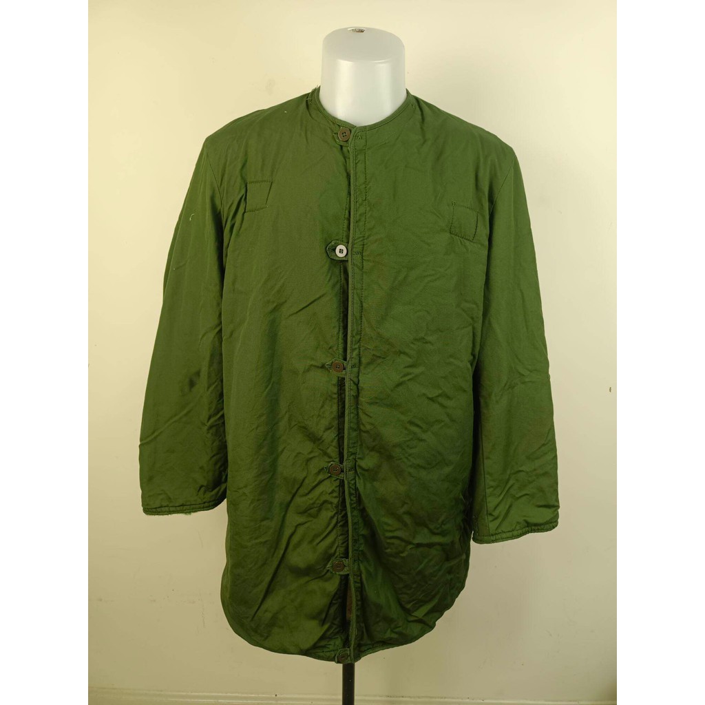 H494 🇸🇪Sweden M59 Parka Liner ซับในขนแกะทหาร อก 56 (อ่านรายละเอียดด้านล่างให้