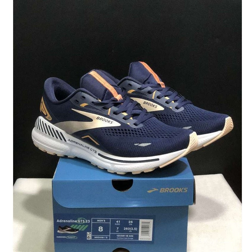 Brooks Adrenaline GTS 23 รองเท้าวิ่งเบาะสําหรับบุรุษและสตรี V8MX WTOG AOZS