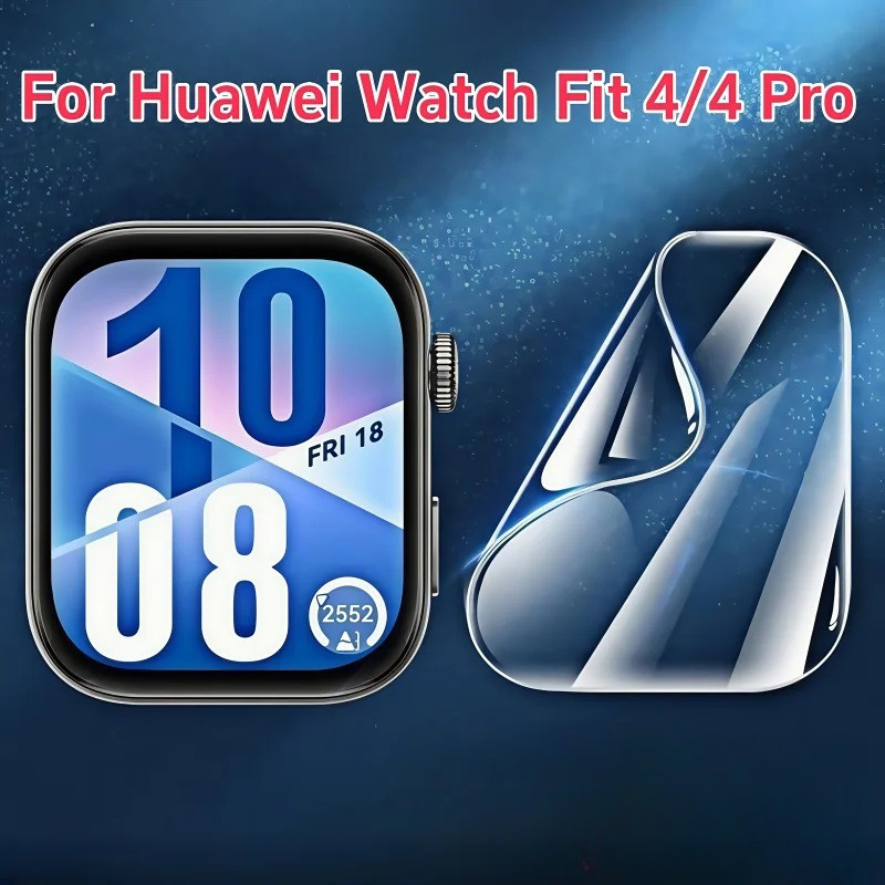 ฟิล์มไฮโดรเจลสําหรับ Huawei Watch Fit 4 Pro Fit4 ตัวป้องกันหน้าจอกันน้ําสําหรับ Huawei Watch Fit 3 ฟ