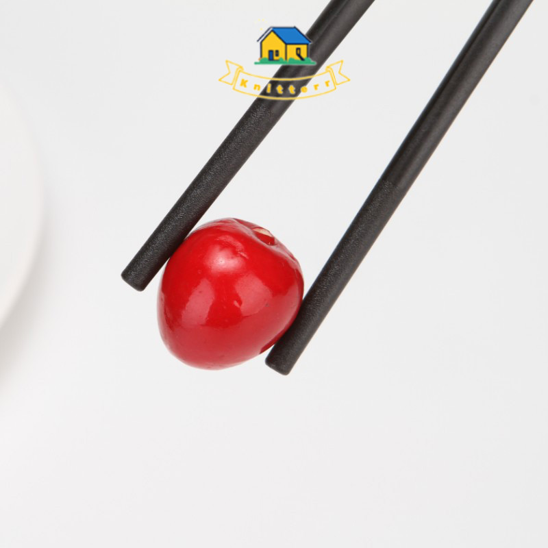 Knitterr ตะเกียบกันลื่น ฆ่าเชื้อด้วยอุณหภูมิสูง ใช้ในครัว โรงแรม ตะเกียบคุณภาพสูง - รูปที่ 6