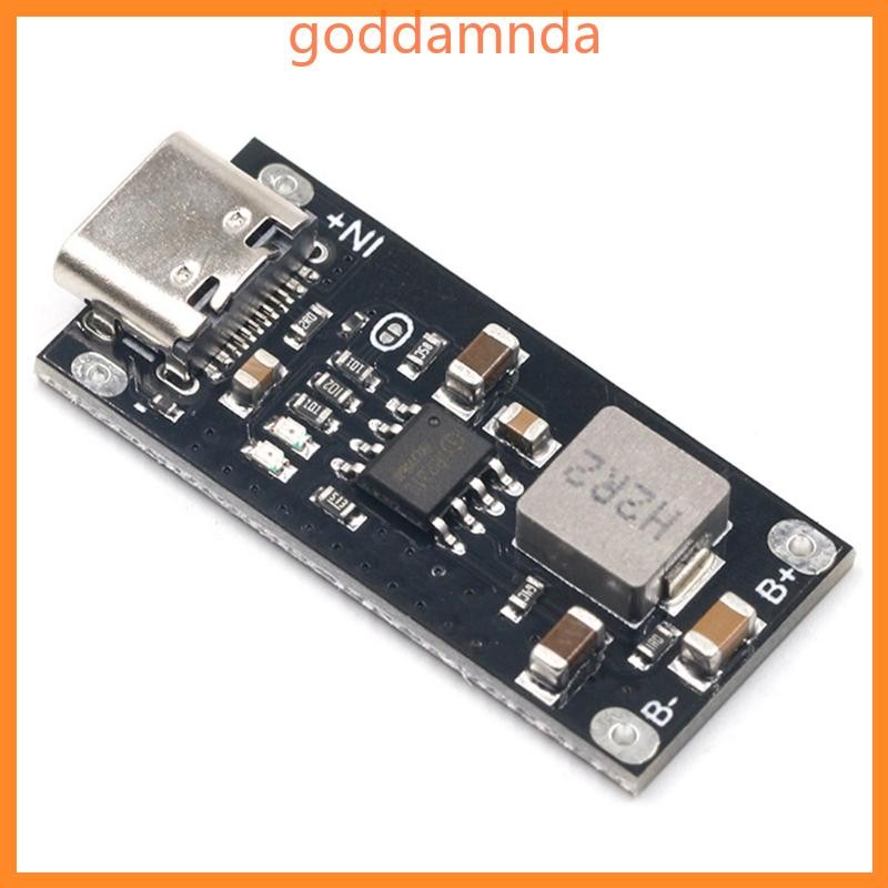 GODD บอร์ดชาร์จเร็ว IP2312 โหมด CC-CV พร้อมไฟแสดงสถานะ