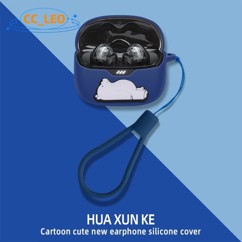 for JBL TUNE Beam Case Cartoon Silicone Soft Case JBL TUNE Beam Shockproof Shell Protective Sleeve S