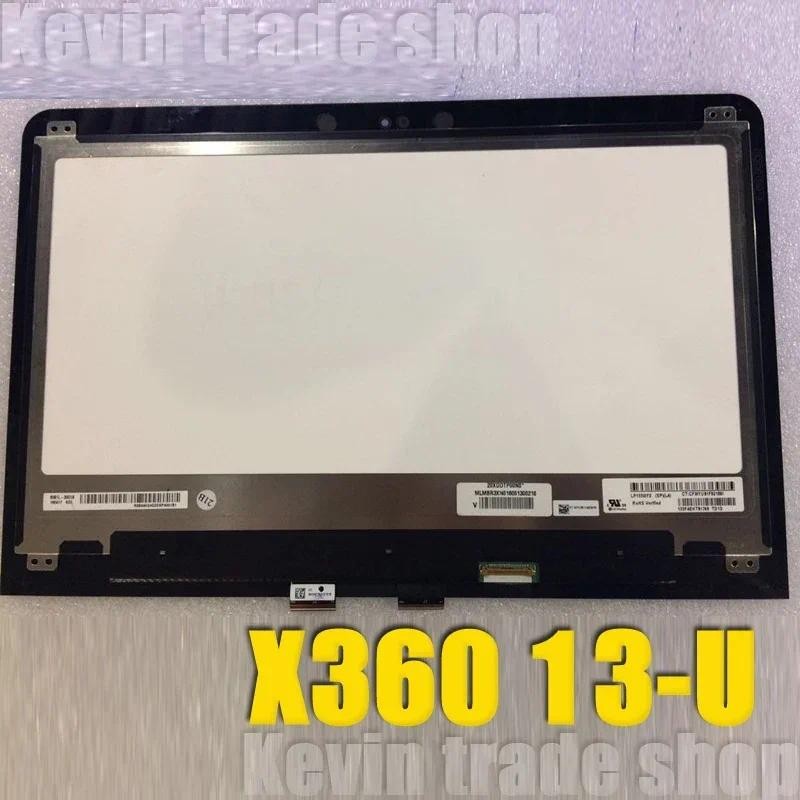 13.3 "LCD สําหรับ HP Pavilion X360 13-U 13 u002n แล็ปท็อปหน้าจอ LCD 1920x1080 1366 x768 30pin ไม่มีก