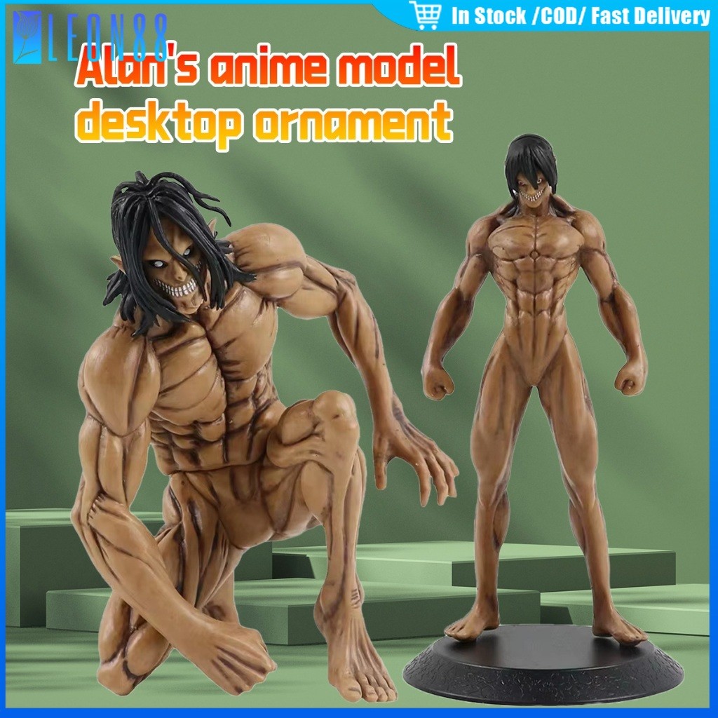 ของมาใหม่！figureโมเดลฟิกเกอร์ PVCไททัน ตกแต่งบ้าน ตั้งโต๊ะ ของเล่นสําหรับเด็ก