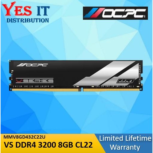 OCPC VS DDR4 3200 8GB CL22 RAM (MMV8GD432C22U)