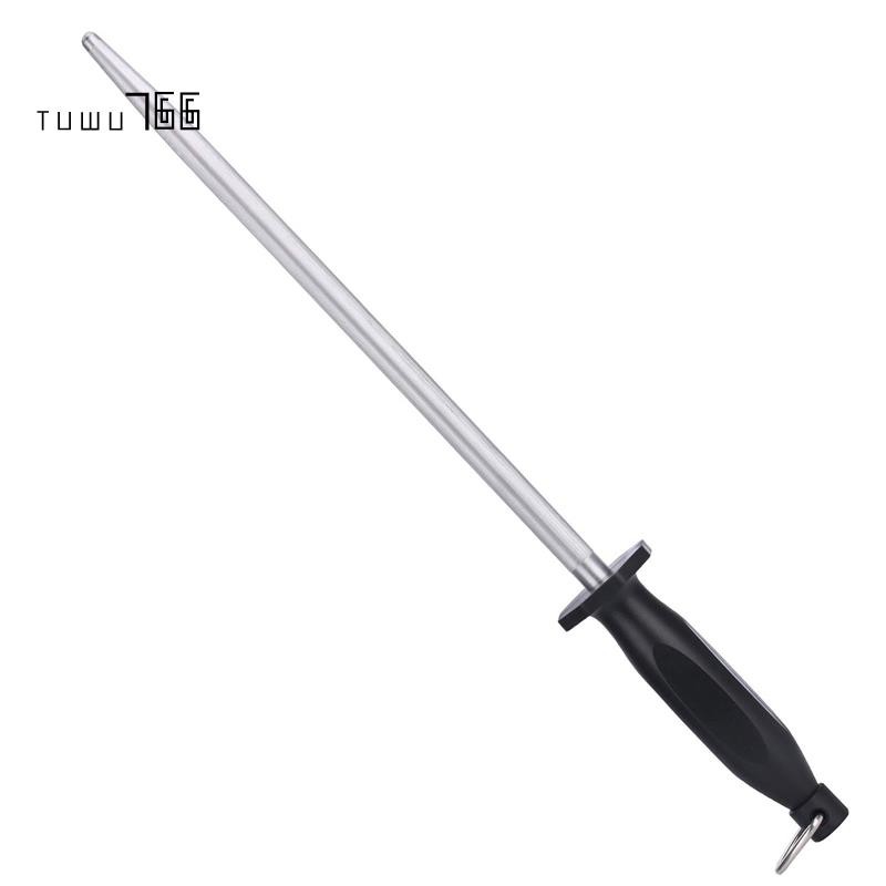 [tuwu766]Sharpening Steel & Oval Household Sharpening Rod หรือ Stick,Professional Chef Honing Rod, S