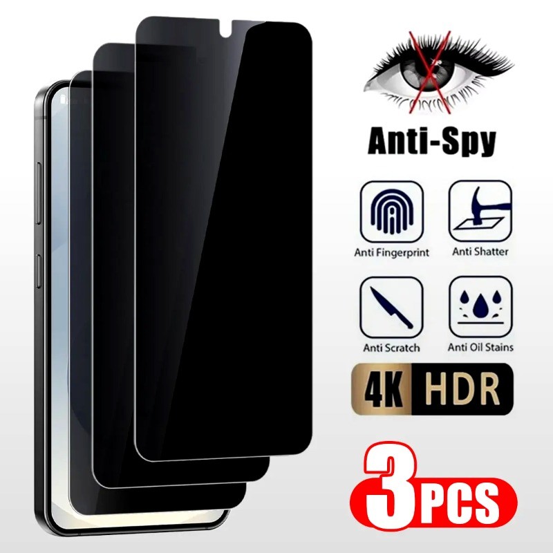 สําหรับ TCL 40R 40 XL XE X SE NxtPaper 5G 4G 1-3Pcs 9H Anti Spy Clearกระจกนิรภัยฟิล์มสําหรับTCL 30E 