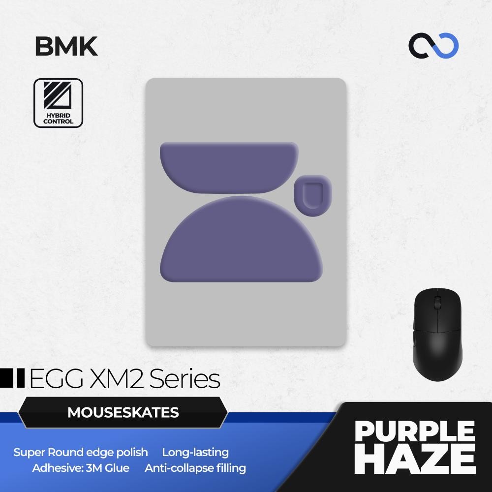 BMK Purple Haze Pro End Endgame Gear XM2 Series / XM2WE / XM28K / XM2W4K Mouse Feet / Mouse Skate PT