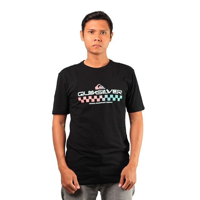 Quiksilver เกมขูด Tee Ss Id Black