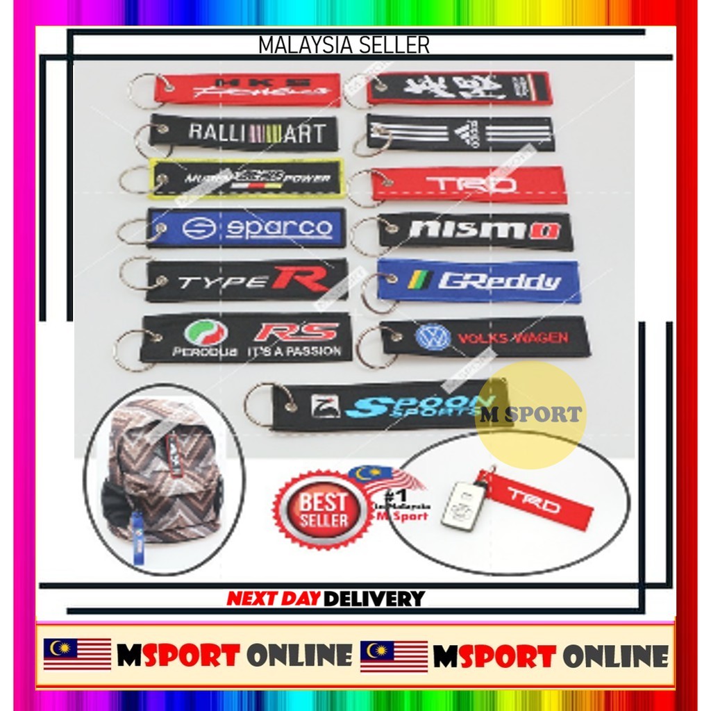 พวงกุญแจ พวงกุญแจ KAIN PERODUA TOYOTA VOLKSWAGEN HKS SPOON RALLIART MUGEN GREDDY TRD RALLIART NISMO 