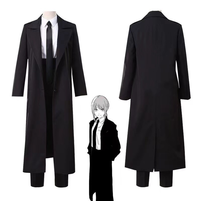 Makima cosplay Chainsaw Man cosplay Makima costume Makima black uniform