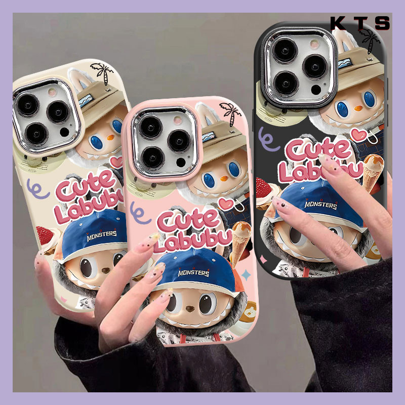 การ์ตูนอินเทรนด์ Labubu สําหรับ VIVO Y17 Y15 S1 Y7S V17 V20 Pro S7 V23 S12 Y03 Y03T Y18 Y18i Y28S Y1