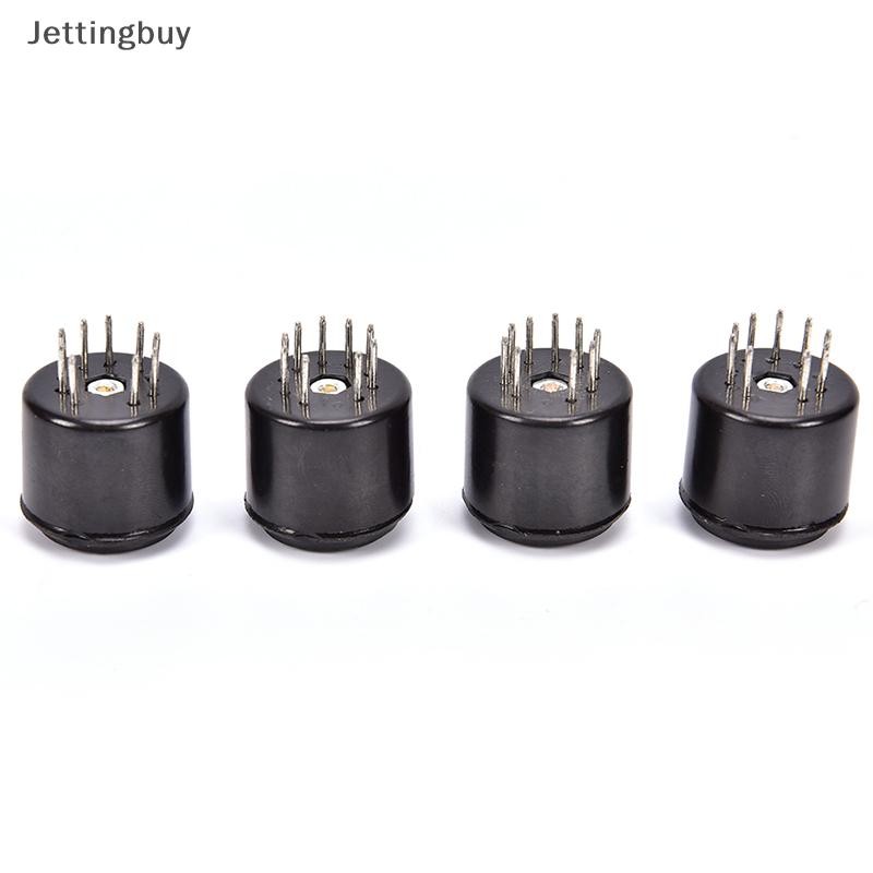 [Jettingbuy] 9Pin Bakelite Vacuum Tube Socket Saver base สําหรับ 12AX7 12AU7 ECC82 ECC83 แอมป์ใหม่สต