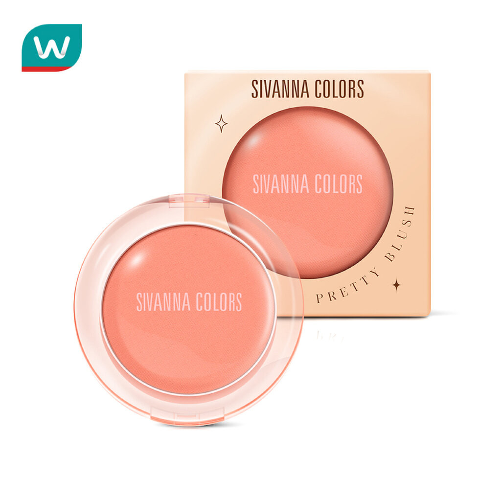 Sivanna ซีเวนน่า คัลเลอร์ส พริตตี้ บลัช 4.2ก. 02 แทรงเคอร์ โรส