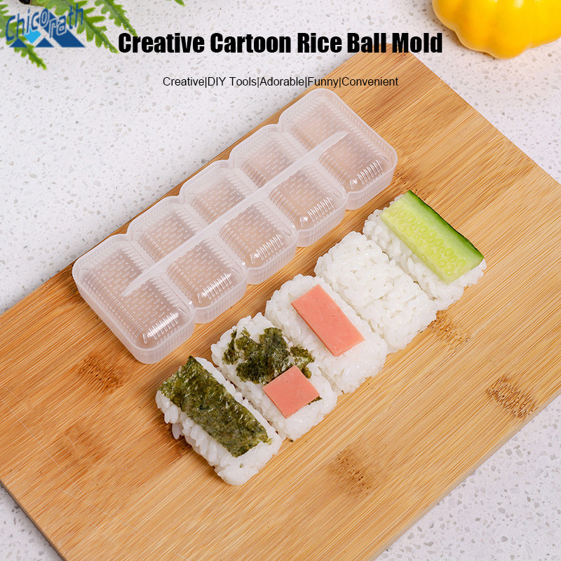 🎐Chicorath แม่พิมพ์ซูชิ แม่พิมพ์ข้าวปั้น เครื่องทำซูชิ มีให้เลือก sushi mold