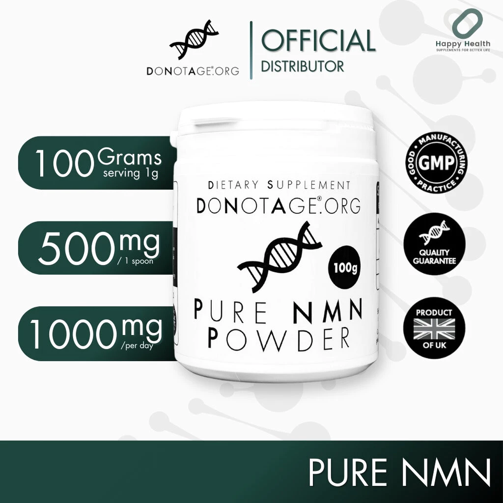 NMN Powder Do Not Age 100 g. (100,000 mg.) Purity 99%++ เพิ่ม NAD+
