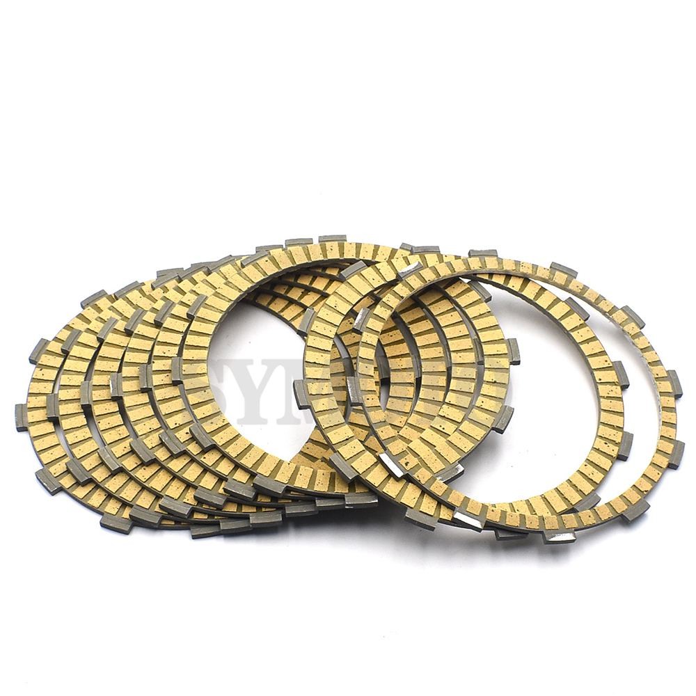 8 ชิ้นชิ้นส่วนรถจักรยานยนต์คลัทช์แรงเสียดทานแผ่นชุดสําหรับ BMW K1300R R1200S K1200R K1300S K1200S K1